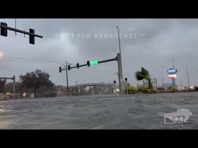 10-09-2024 Bradenton, Florida - Hurricane Landfall and Eyewall