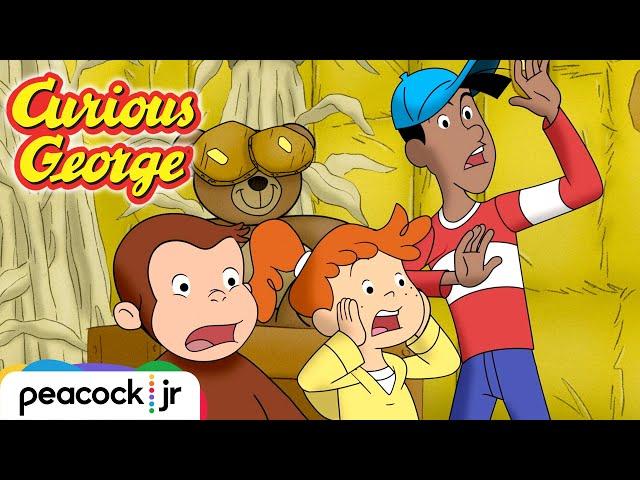  George Gets Scared in a Spooky Maze! | CURIOUS GEORGE