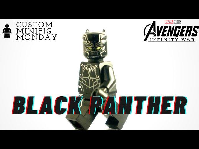 Custom Minifig Monday #9 | How to Build Infinity War Black Panther in LEGO!