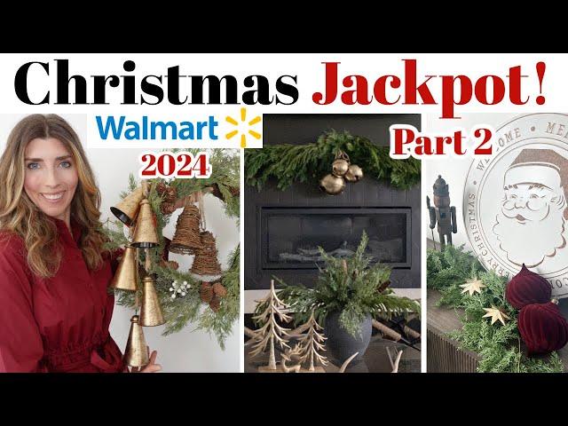 UNBELIEVABLE Walmart CHRISTMAS Decor  2024 part 2 / Christmas Shop With Me & Haul / MUST SEE