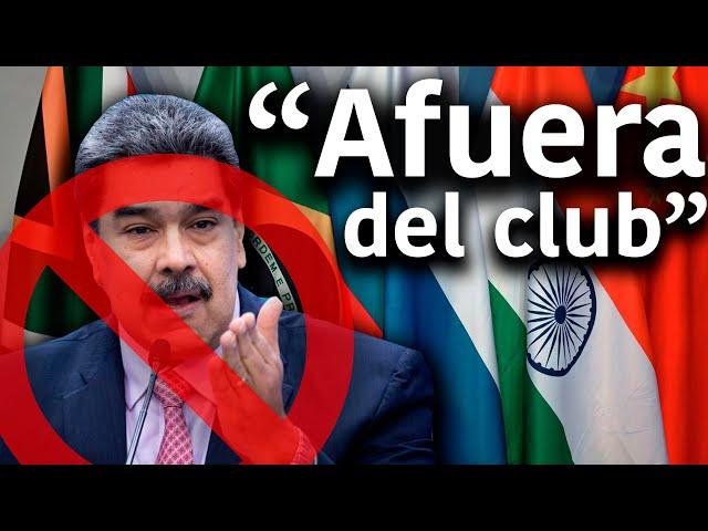 Venezuela es vetada del BRICS: ¿Cuánto poder tienen las potencias emergentes?