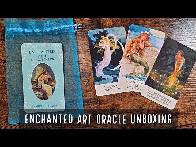 Enchanted Art Oracle | Unboxing and Flip Through