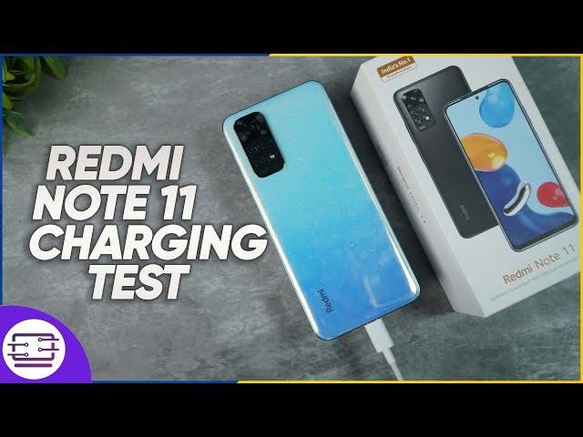 Redmi Note 11 Charging Test 33W Fast Charging 