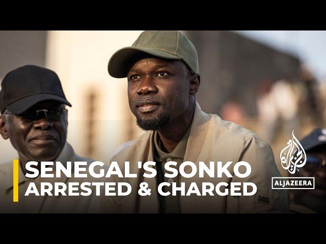 Senegal’s Ousmane Sonko charged with fomenting insurrection