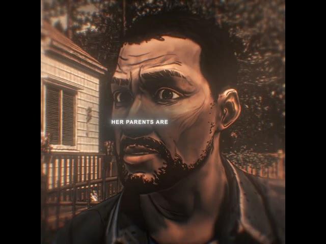 Clementine and lee ️ | Edit I The walking dead game | #shorts