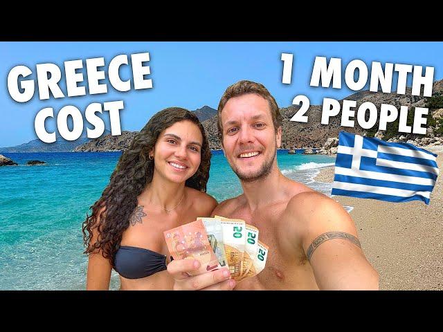 HOW EXPENSIVE IS GREECE? 1 MONTH ON 5 ISLANDS 