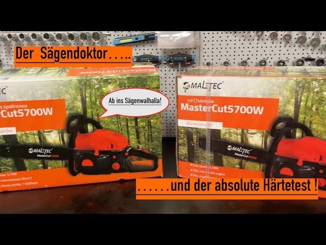 Der absolute Härtetest ! #sägendoktor #motorsäge #kettensäge #haselünne