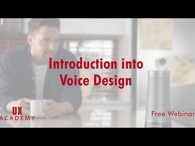 Introduction into Voice / Conversational Design (FREE Webinar)