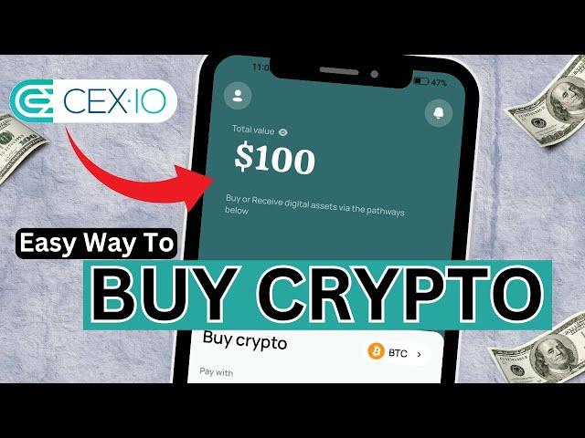 Easiest Way to Buy Crypto - How to Buy Crypto On Cex.io Exchange