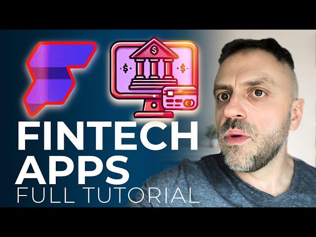 Build FINTECH (Finance/Banking) Apps With FlutterFlow and NoCode (FULL TUTORIAL)