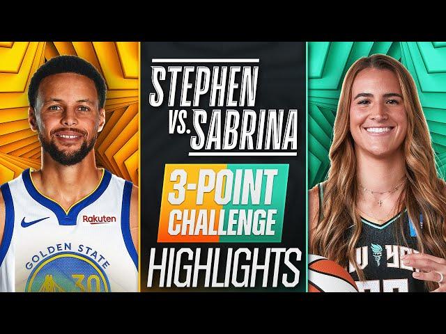 The FULL Stephen vs. Sabrina 3-Point Challenge | 2024 #NBAAllStar