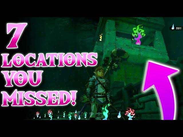 7 More COOL Locations You MISSED In Zelda Tears of the Kingdom!