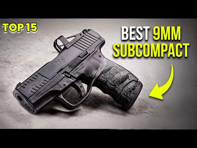 Best Subcompact 9mm Pistols for the Money in 2025 (Top 15 Ranked)