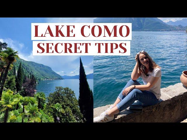 KNOW THESE TIPS WHEN VISITING LAKE COMO 