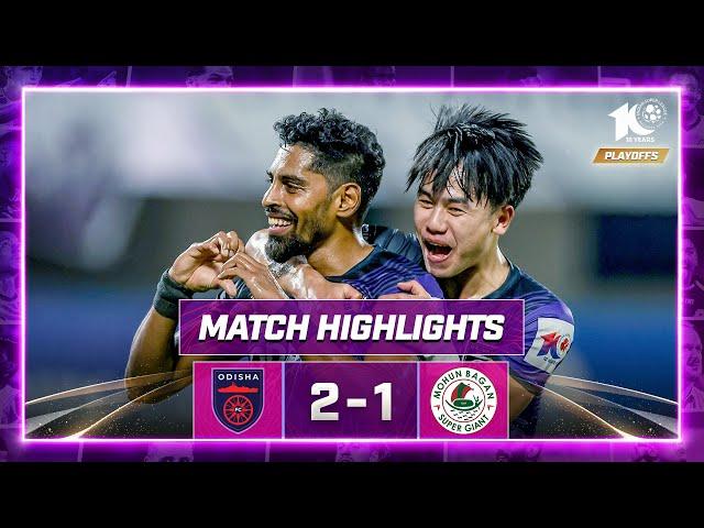 Match Highlights | Odisha FC 2-1 Mohun Bagan Super Giant | Semi-Final 1, 1st Leg | ISL 2023-24