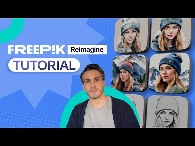 How to use Freepik Reimagine - Tutorial with Martin LeBlanc, CPO of Freepik