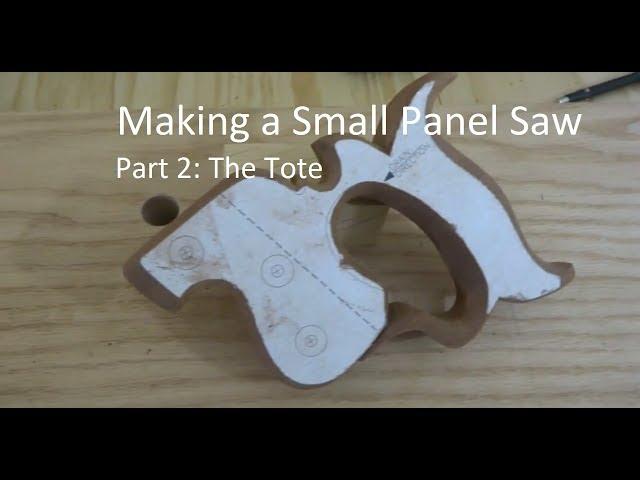 Mosquito - Making a Small Panel Saw - Part 2