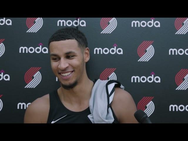 Kris Murray Media Availability | October 7, 2024 | Portland Trail Blazers