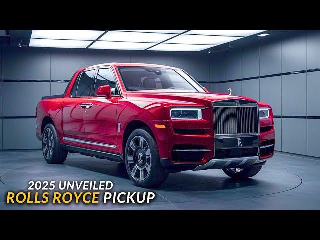 Exclusive Look: The All-New 2025 Rolls Royce Pickup Truck Revealed!