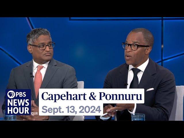 Capehart and Ponnuru on Harris' debate success and Trump's embrace of conspiracy theories