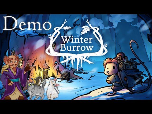 Winter Burrow Demo - A Cozy/Cute Take on Survival - First Look