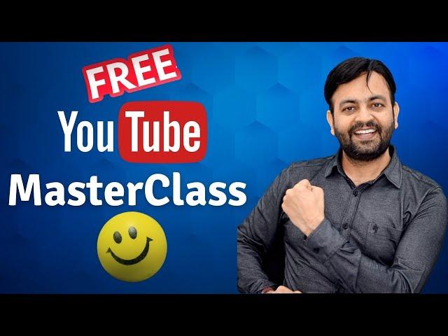 Free Youtube Masterclass Course (2021) Hindi | Techno Vedant