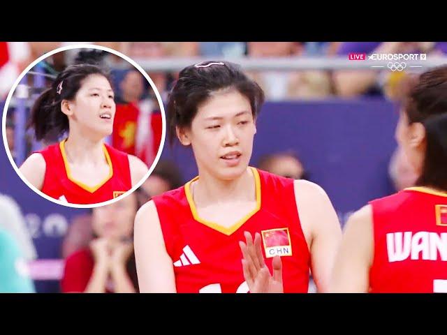 หลี่ อิ๋งอิ๋ง โอลิมปิก 2024 Li Yingying (李盈莹) volleyball olympics | highlights