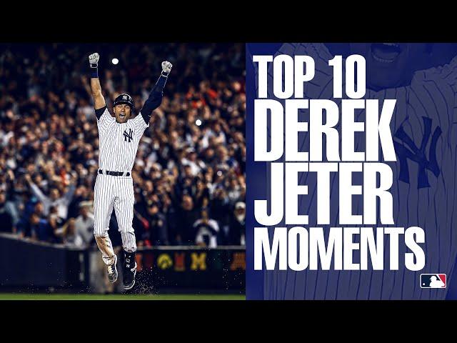 Top 10 Moments of Derek Jeter's Career | Yankees legend inducted to Baseball Hall of Fame!