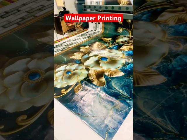 3D Flex Wallpaper Printing #textile #penaflexwallsheet #3dwallpaper #penaflex #walldecor #art