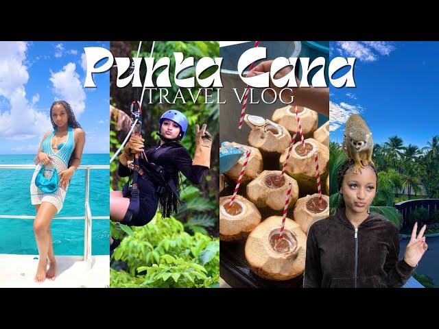 DOMINICAN REPUBLIC VLOG | Monkey land, Boat Party, ZipLine, Buggy Riding, Beach / Pool Days etc