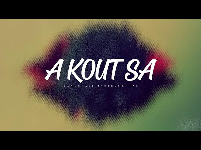 " A KOUT SA " Dancehall Ragga Instrumental  Type Beat Reunion Island 2018