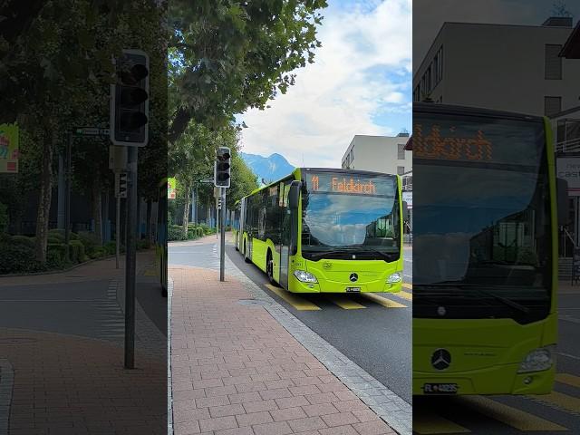 Public bus in Vaduz 