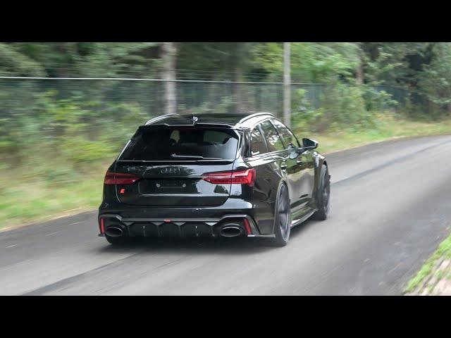 1052HP Widebody Audi RS6 C8 Stage X MMS Power Division - REVS and Crazy Accelerations!