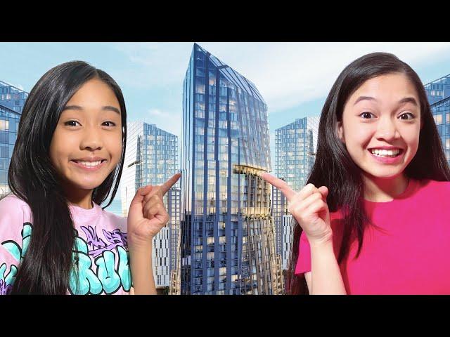 NEW YORK LUXURY APARTMENT TOUR | KAYCEE & RACHEL in WONDERLAND FAMILY