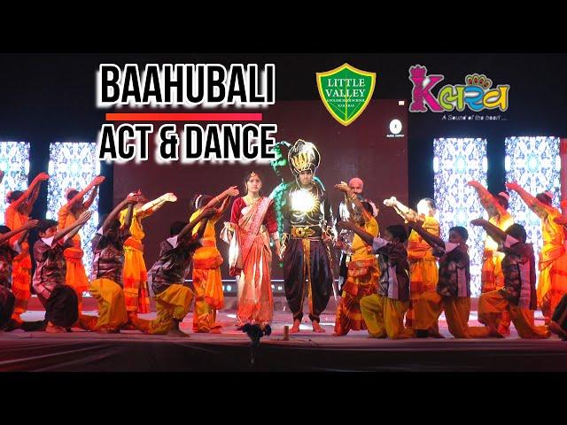 Baahubali (Act & Dance) | Kalrav  -4th Annual Function | Little Valley English High School, Kailaras