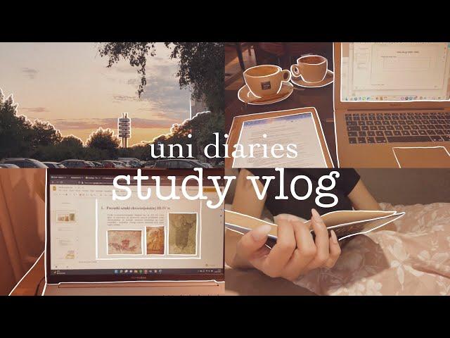 study vlog  a week in life of an Art History student | uni diaries