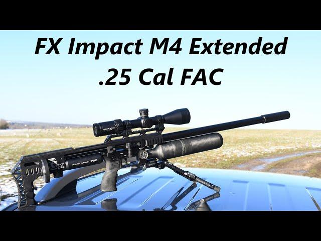 FX Impact M4 Extended .25 Cal FAC, FULL REVIEW, Hunting or Target?