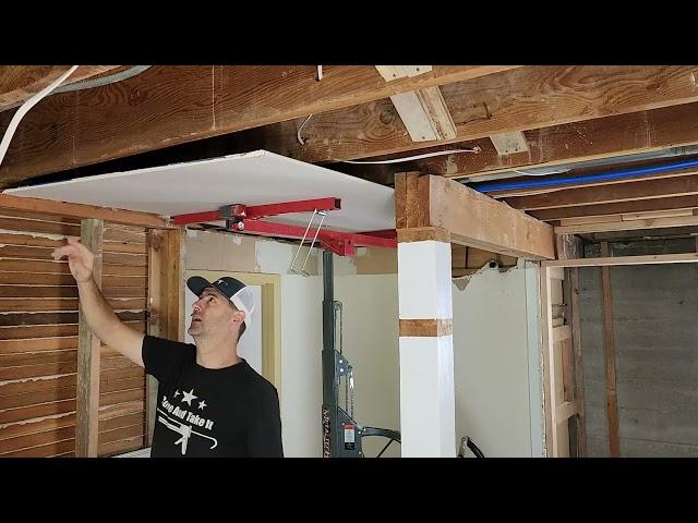 Installing Drywall Takes NO Skill | So Easy A Handyman Can Do It | THE HANDYMAN |