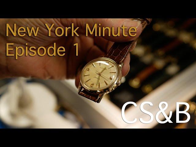 Why Buy Vintage Watches? Answered - Omega, Vacheron, LeCoultre, IWC & Doxa - New York Minute