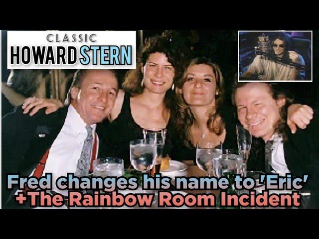 CLASSIC '90s HOWARD STERN: Fred Changes his name to Eric, Rainbow Room Incident [Fred Mix #4]