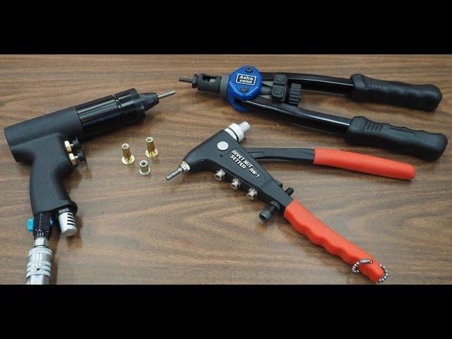 Plus Nuts vs Rivet Nuts...and Install Tool Comparisons.