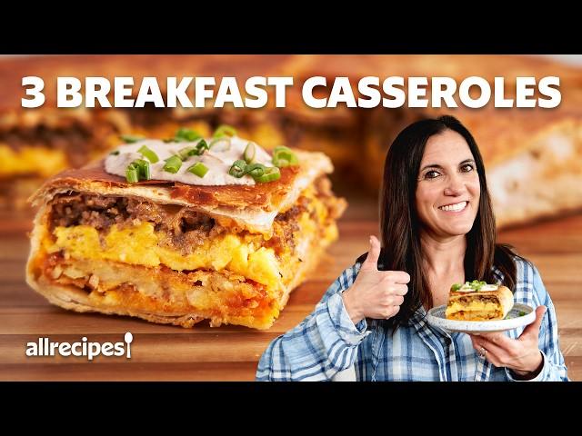 3 Easy Breakfast Casseroles (Crunchwrap, McGriddle, Cinnamon Roll) | Allrecipes