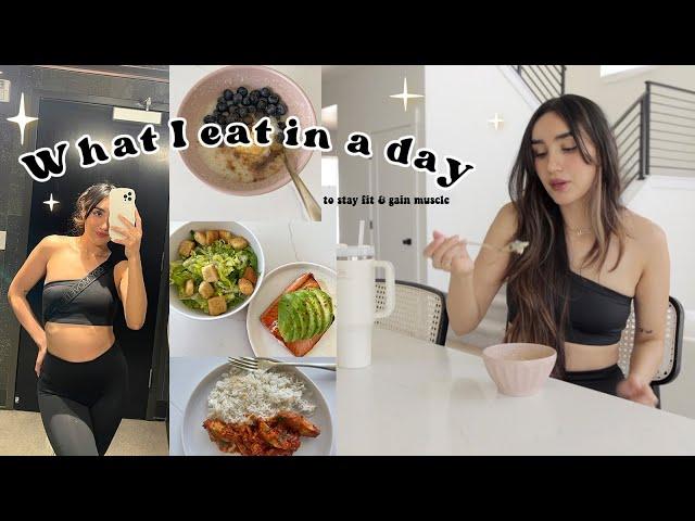 What I Eat In a Day TO STAY FIT & Gain Muscle   MOM, KIDS & TODDLER Meal Ideas 2023