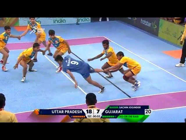 Uttar Pradesh vs Gujarat Men's Kabaddi Match Full Highlights | Khelo India Youth Games Highlights