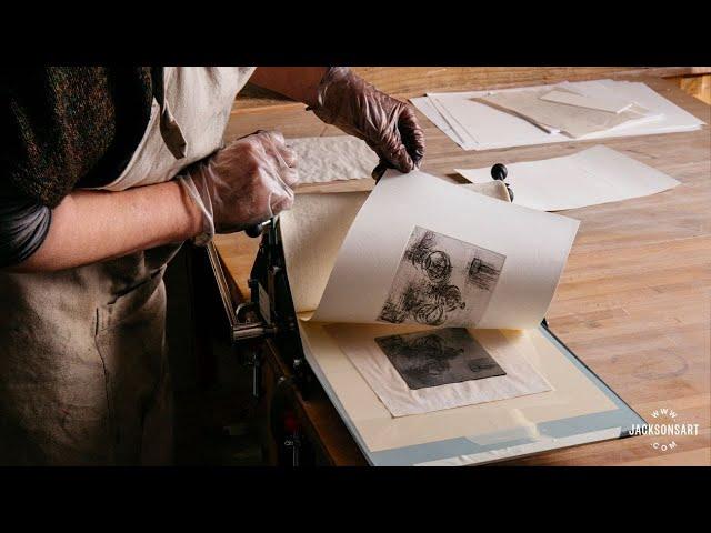 Intaglio Printing - In The Studio | Jackson's Art