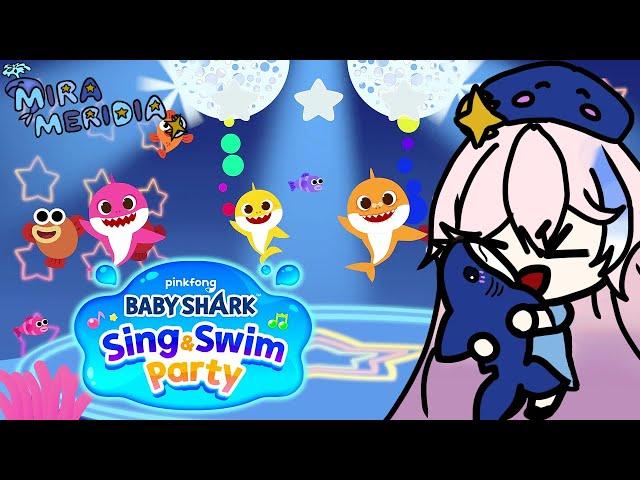 [Baby Shark Sing & Swim] When All Fails Baby Shark Will Pull Through [Mira Meridia | Virtual Idol]