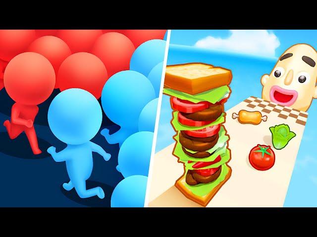 Sandwich Runner | Count Masters - All Level Gameplay Android,iOS - NEW MEGA APK UPDATE