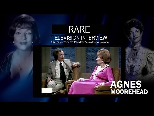 Agnes Moorehead Interview (Endora on Bewitched)