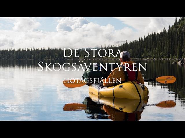 Vandring och paddling i Hotagsfjällen