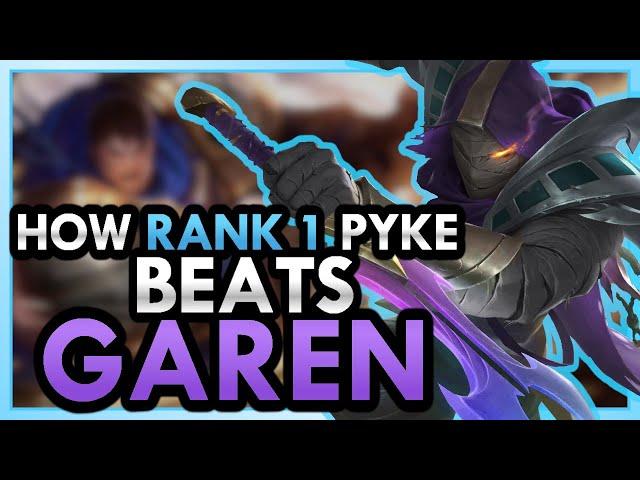 HOW TO PLAY PYKE VS GAREN